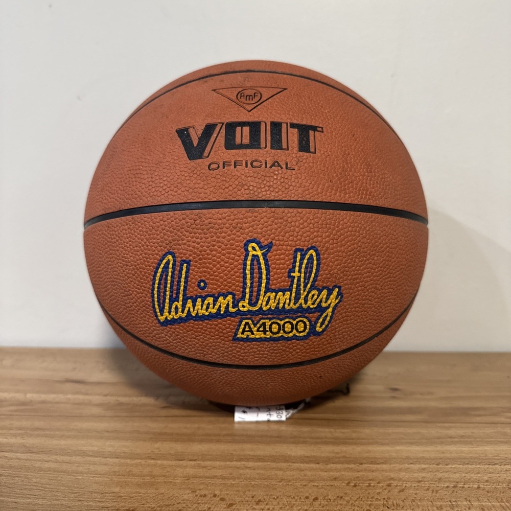 Vintage 1970's Collectible AMF VOIT Official Adrian Dantley A4000 Basketball